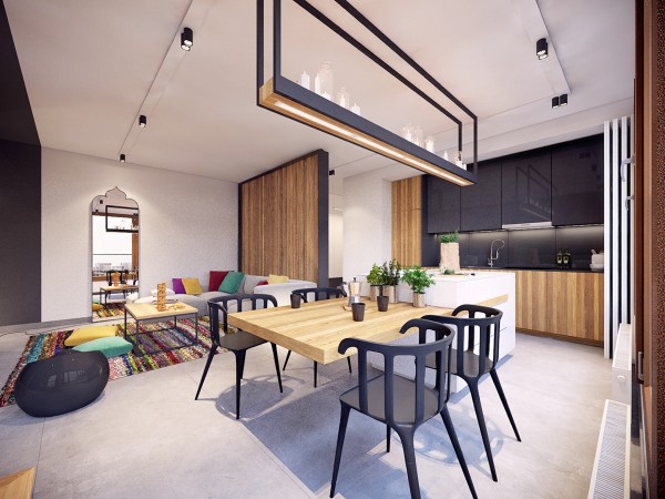 Nghệ thuật giấu nội thất trong căn hộ hiện đại