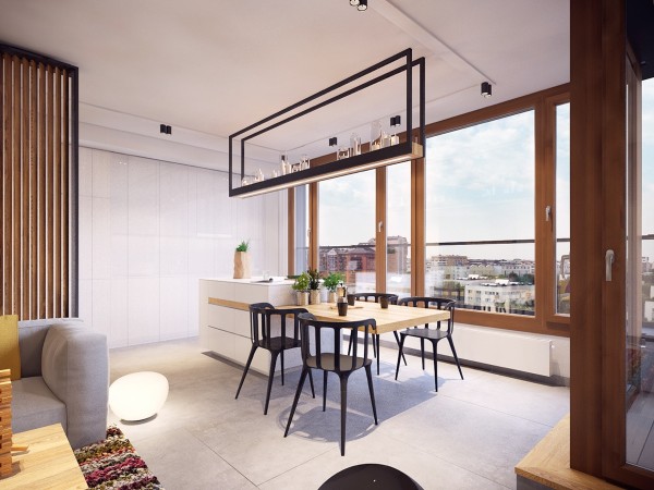 Nghệ thuật giấu nội thất trong căn hộ hiện đại