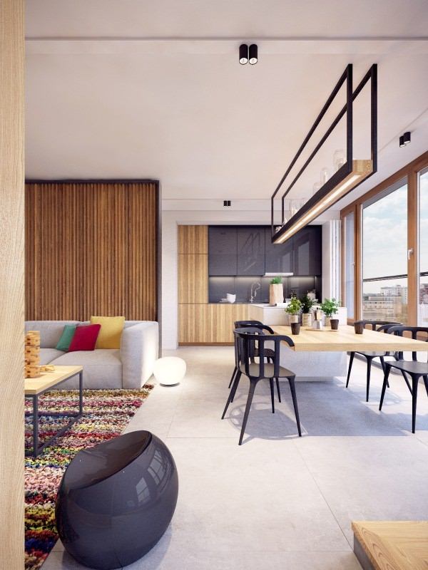 Nghệ thuật giấu nội thất trong căn hộ hiện đại