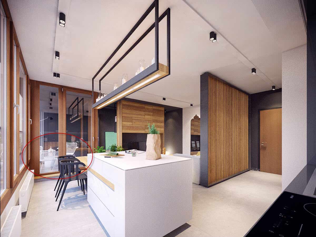 Nghệ thuật giấu nội thất trong căn hộ hiện đại