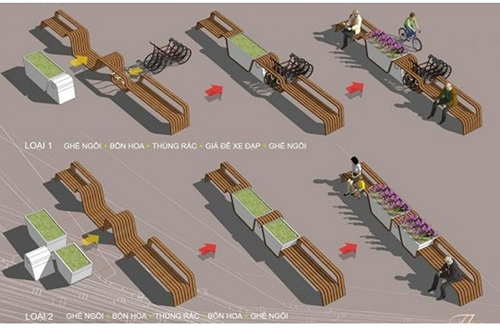 Lộ kiến tr&uacute;c mới của phố v&agrave;ng Tr&agrave;ng Tiền