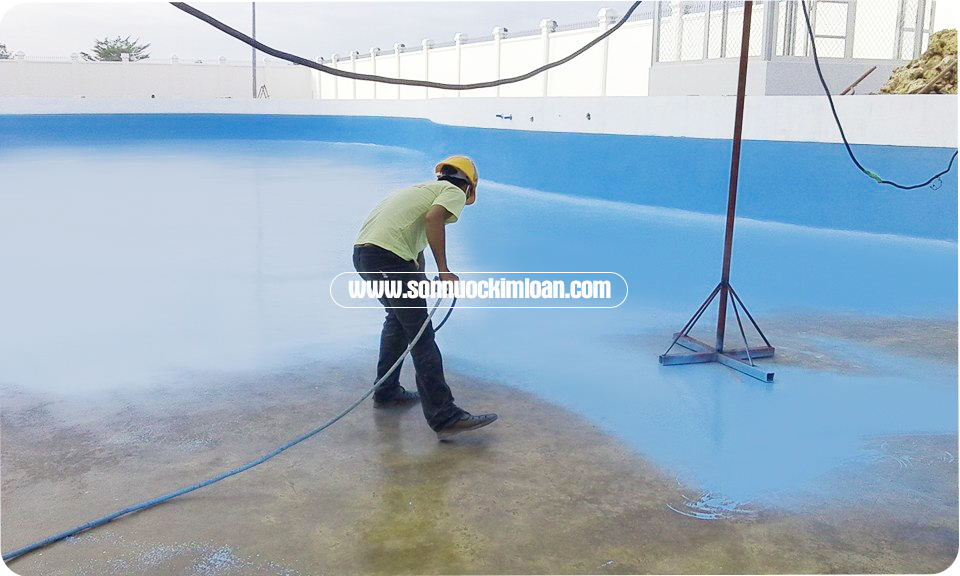 SƠN BỂ BƠI TRỌN GÓI – SƠN CHỐNG THẤM BỂ BƠI GIÁ RẺ TPHCM