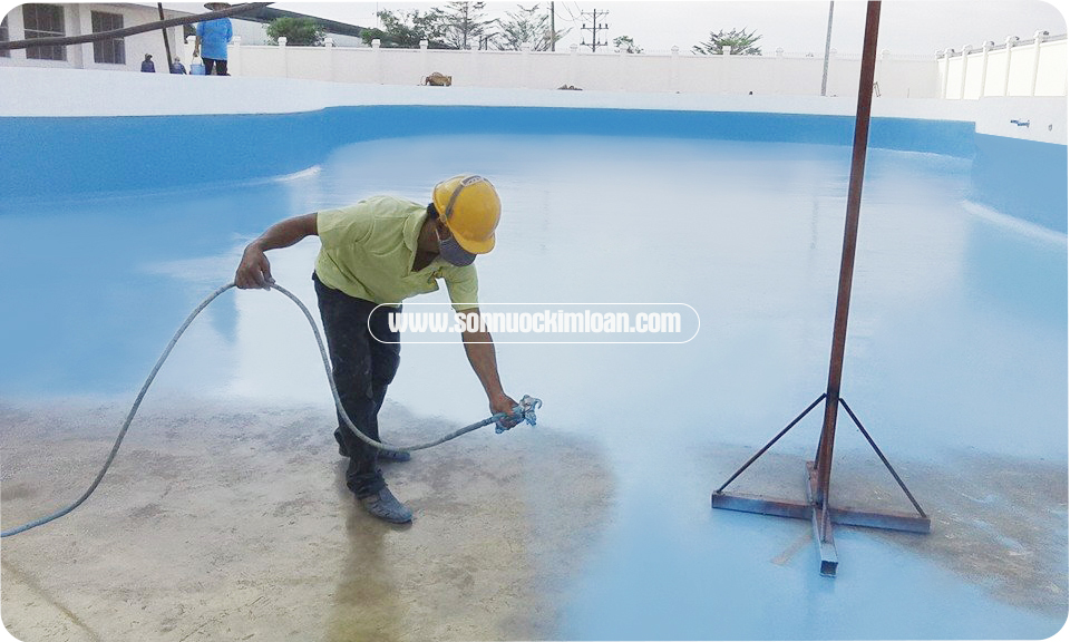 SƠN BỂ BƠI TRỌN GÓI – SƠN CHỐNG THẤM BỂ BƠI GIÁ RẺ TPHCM