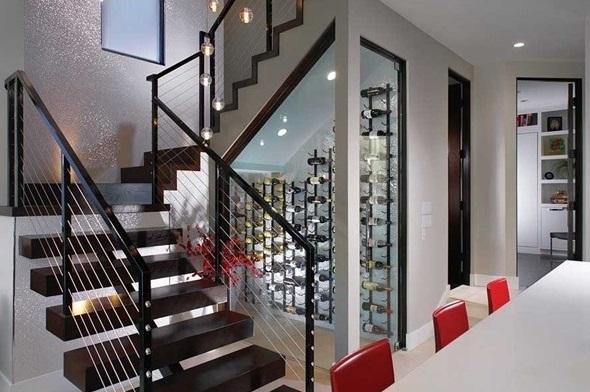 Phối sơn màu nâu trong thiết kế cho cả nội và ngoại thất của ngôi nhà