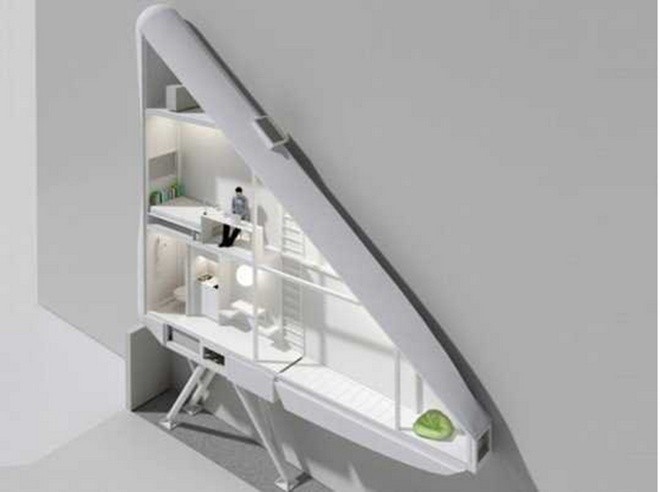 Nhà siêu nhỏ với thiết kế tài tình