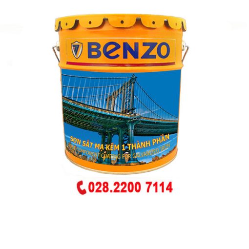 1k Sơn Lót Sắt Mạ Kẽm Benzo