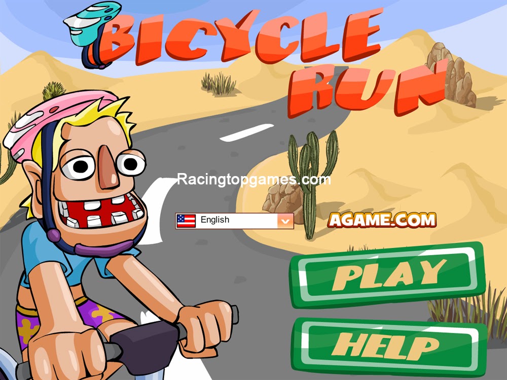 play online racing bicycle run game free