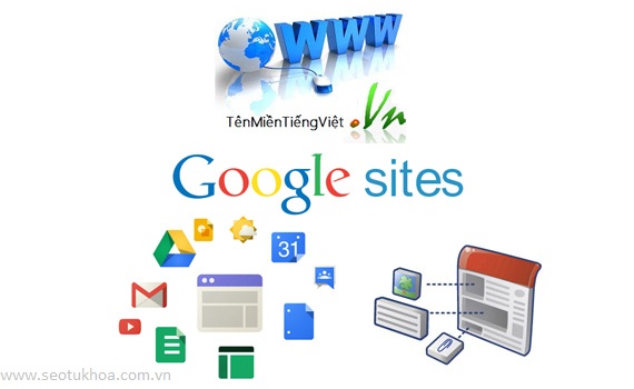 Những cách thiết kế web với google site seo từ khóa