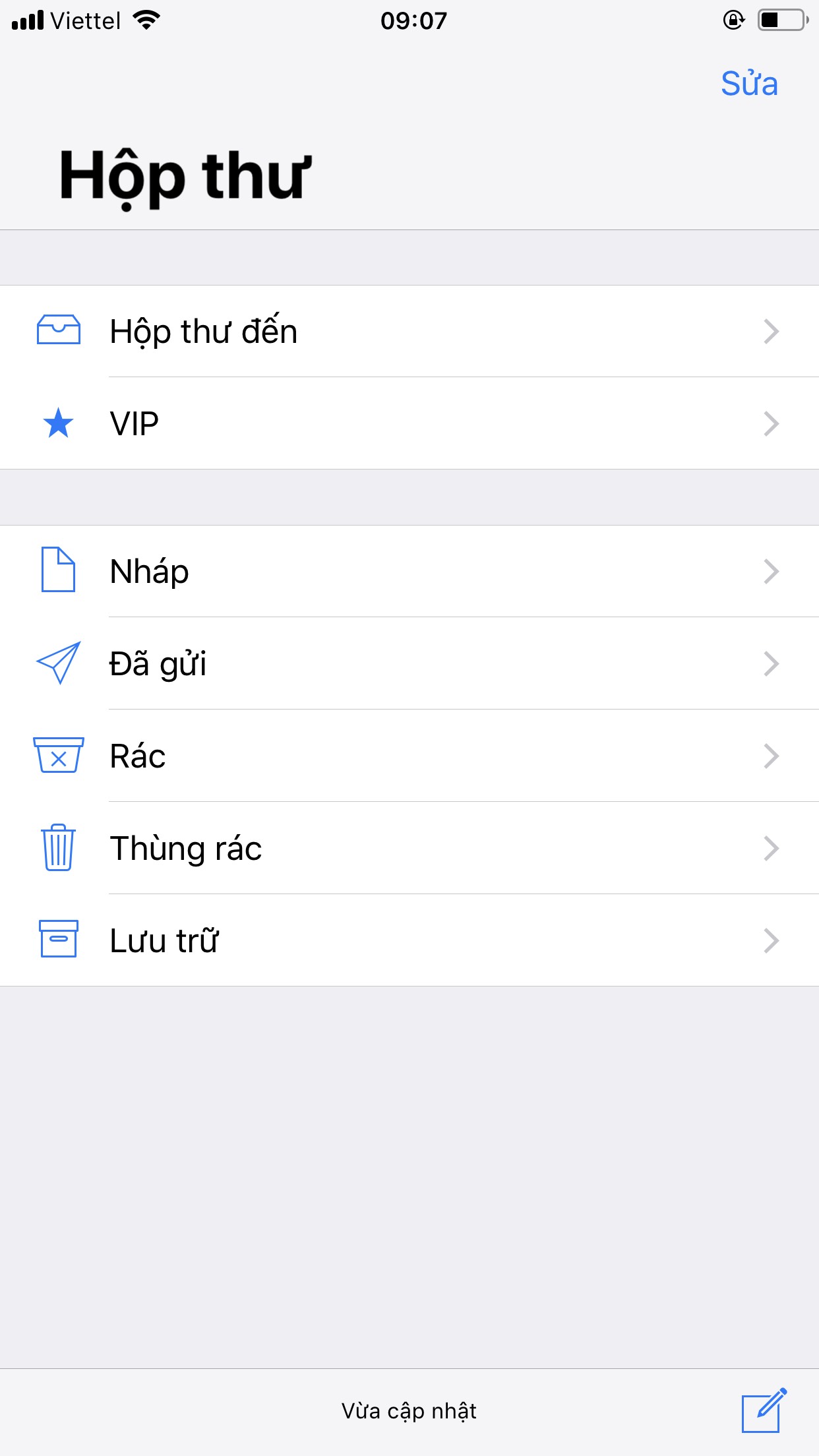 Hướng dẫn cấu hình Email Server trên smartphone IOS