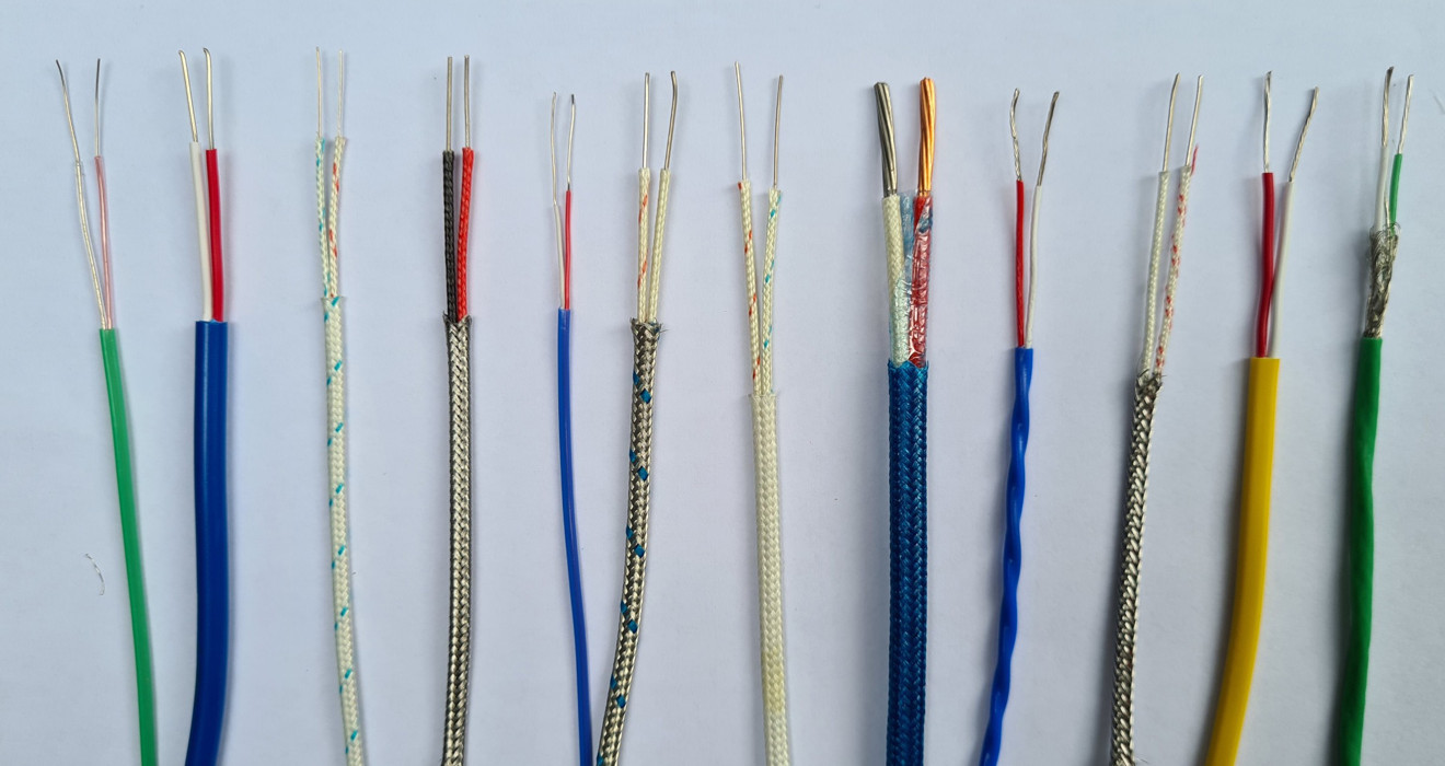 Dây bù nhiệt, dây bù nhiệt loại K, Pt100, R