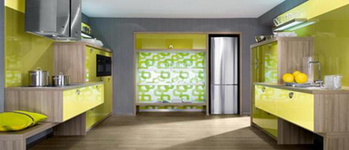 Bài trí phòng bếp đơn giản và sang trọng