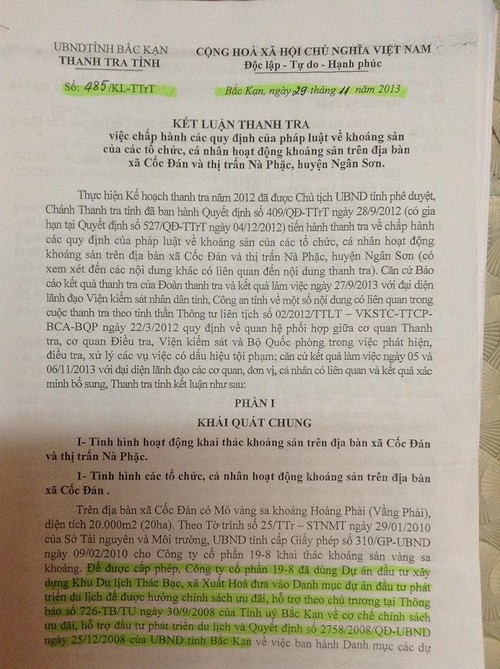 Chấn động Bắc Kạn vụ “biếu” doanh nghiệp hơn 6,5 tỷ đồng