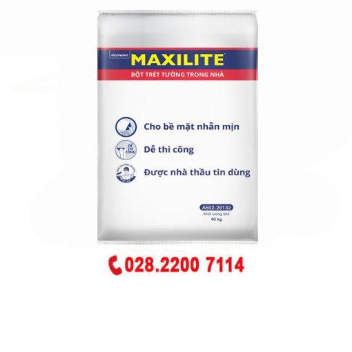 bột trét tường trong nhà maxilite