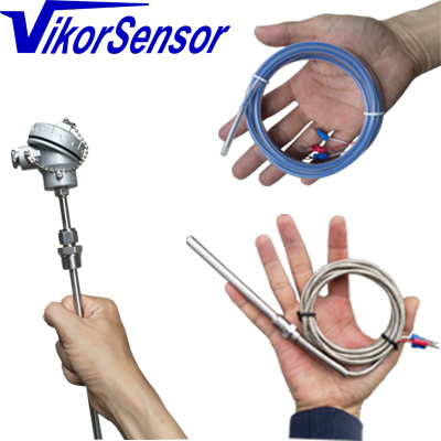 Đầu dò nhiệt độ PT100, K, PT1000