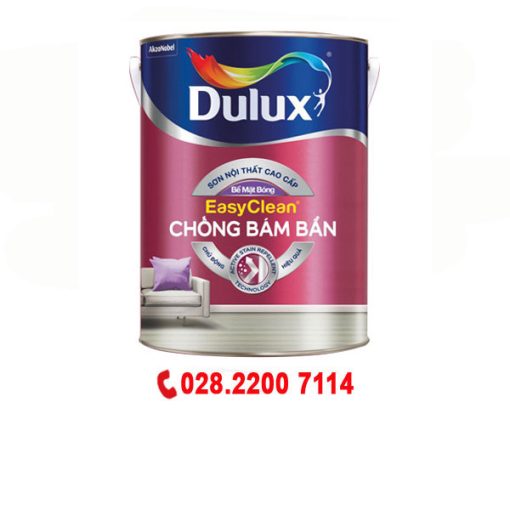 Dulux EasyClean Chống Bám Bẩn Bề Mặt Mờ