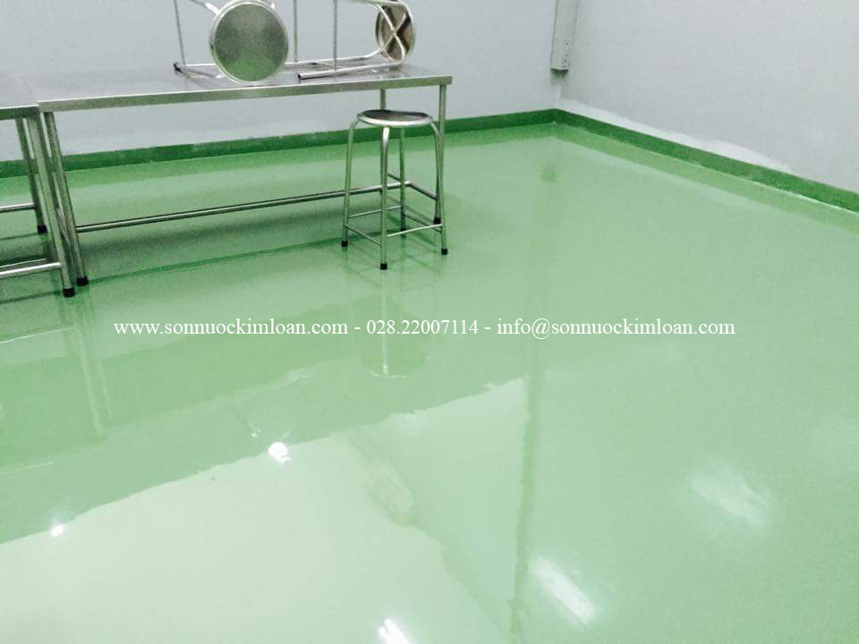 Sơn kháng khuẩn sàn bệnh viện