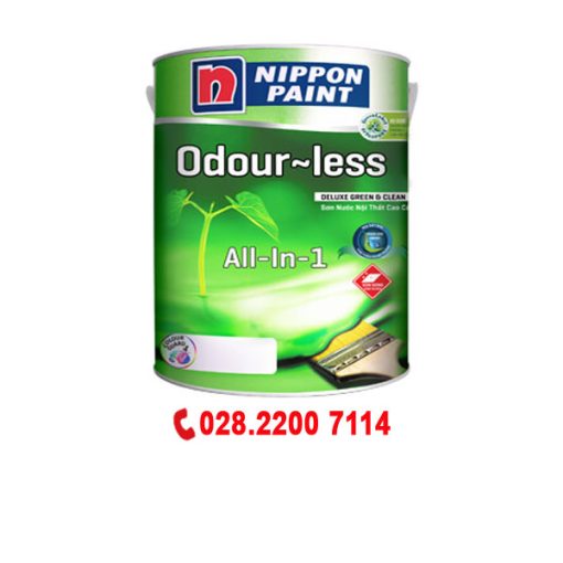 Sơn-Nippon-Odour-less-Deluxe-All-in-1(1) Sơn Nippon Odour-less Deluxe All-in-1