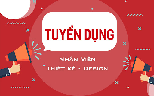 Tuyển nhân viên thiết kế design quảng cáo