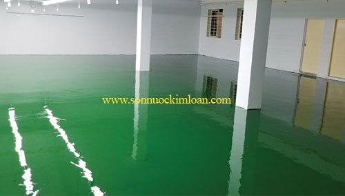 Sơn nền gạch men tphcm