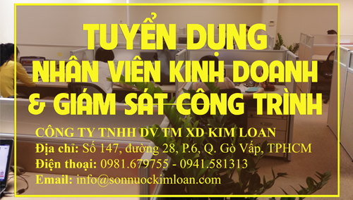 TUYỂN DỤNG ĐẦU NĂM 2021