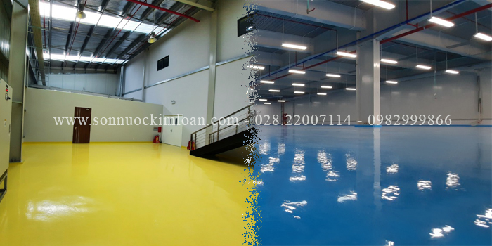 Sơn Epoxy có thể dùng cho bề mặt vật liệu nào?