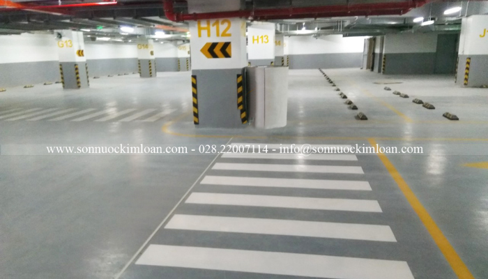 SƠN NƯỚC KIM LOAN- THI CÔNG SƠN EPOXY SÀN TẦNG HẦM