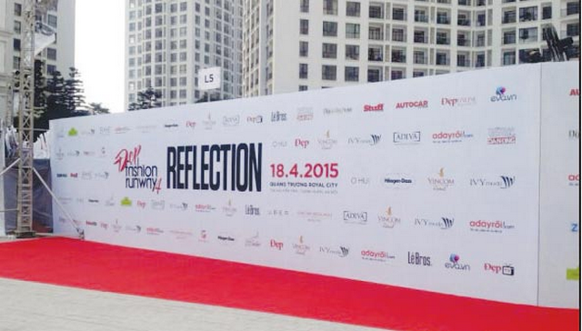 Vài gợi ý về kích cỡ trong in backdrop đảm bảo cho tính thẩm mỹ