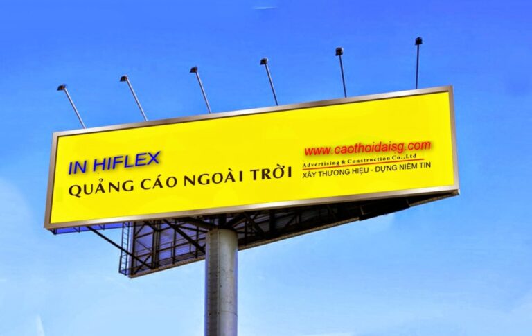 Vị trí đặt bạt hiflex như thế nào để mang lại hiệu quả quảng cáo cho doanh nghiệp 1 Vi tri dat bat hiflex nhu the nao de mang