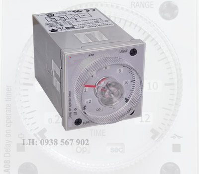 Relay thời gian, Rơ le thời gian, Timer 12VDC, 12VAC