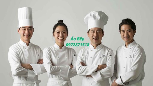 ao-bep Đồng Phục Nhà Hàng Quán Ăn ML026