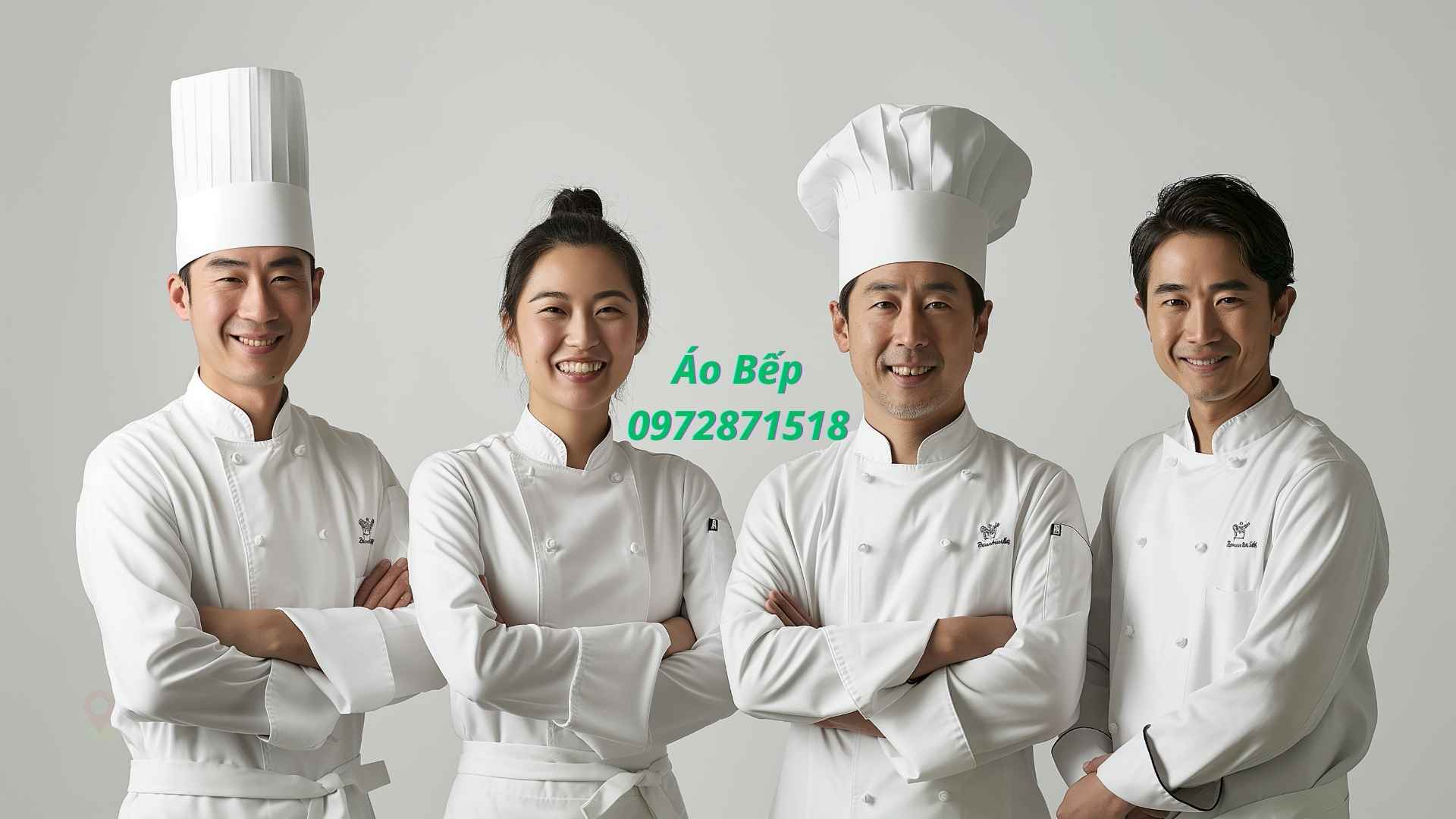 Bộ Đồng Phục Bếp Đẹp Sự Kết Hợp Hoàn Hảo Giữa Thẩm Mỹ và Chức Năng