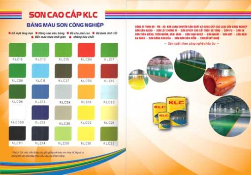 bang-mau-son-epoxy-klc-gia-re-nhat Cửa hàng sơn Epoxy và thiết bị thi công sơn tại TP.HCM – Công ty Kim Loan
