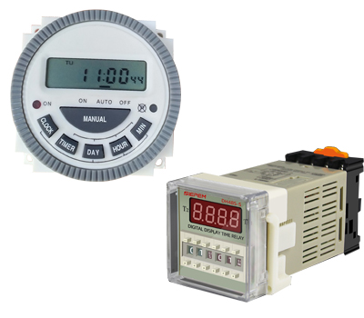 Công tắc hẹn giờ, bộ hẹn giờ 12vdc 12vac 24vdc 220vac