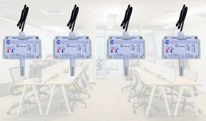 Công Ty Tnhh Kỹ Thuật Điện Việt 11 Cảm biến độ ẩm gắn tường