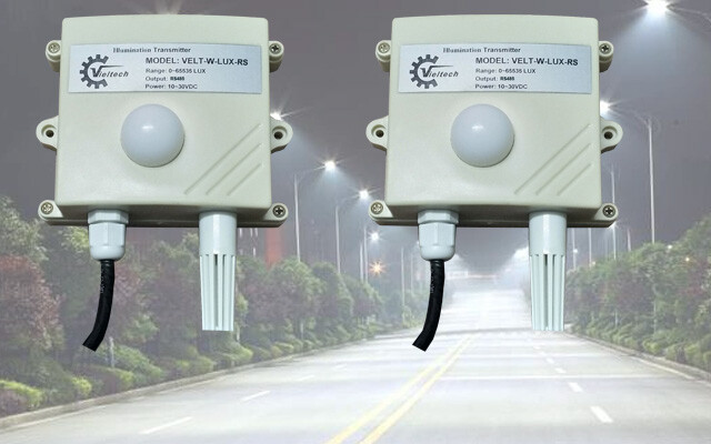 Cảm biến đo ánh sáng 4-20mA, 0-10VDC, RS485