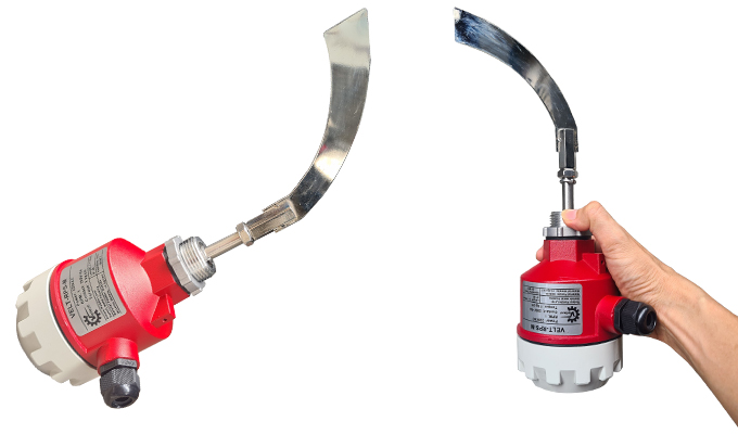 Cảm biến báo mức chất rắn dạng xoay