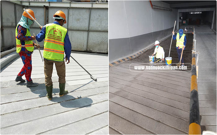 CHỐNG TRƯỢT RAM DỐC CHUYÊN NGHIỆP GIÁ RẺ – NHÀ THẦU THI CÔNG SƠN UY TÍN KIM LOAN