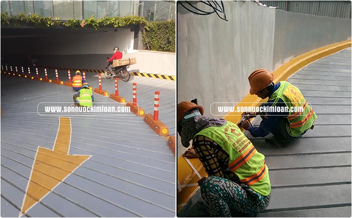 CHỐNG TRƯỢT RAM DỐC CHUYÊN NGHIỆP GIÁ RẺ – NHÀ THẦU THI CÔNG SƠN UY TÍN KIM LOAN