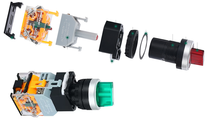 Công tắc xoay 3 vị trí