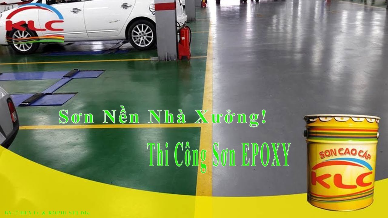 Dịch vụ thi công sơn epoxy tự san phẳng đạt chuẩn nhất thị trường