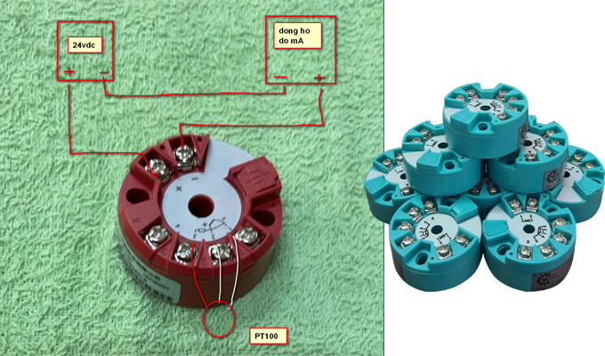 Bộ chuyển đổi tín hiệu Pt1000 sang 4-20mA