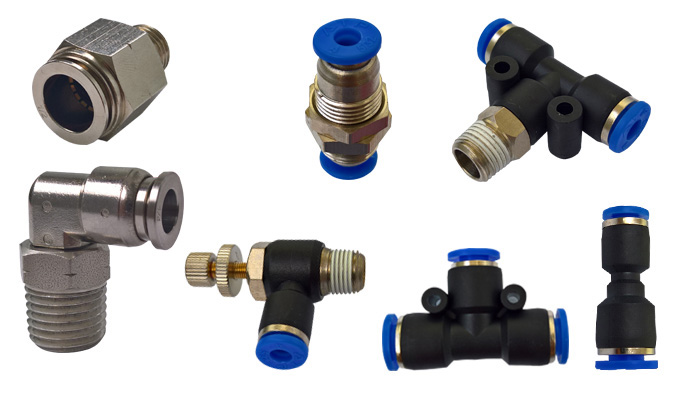 Các loại Fitting nối ống khí nén