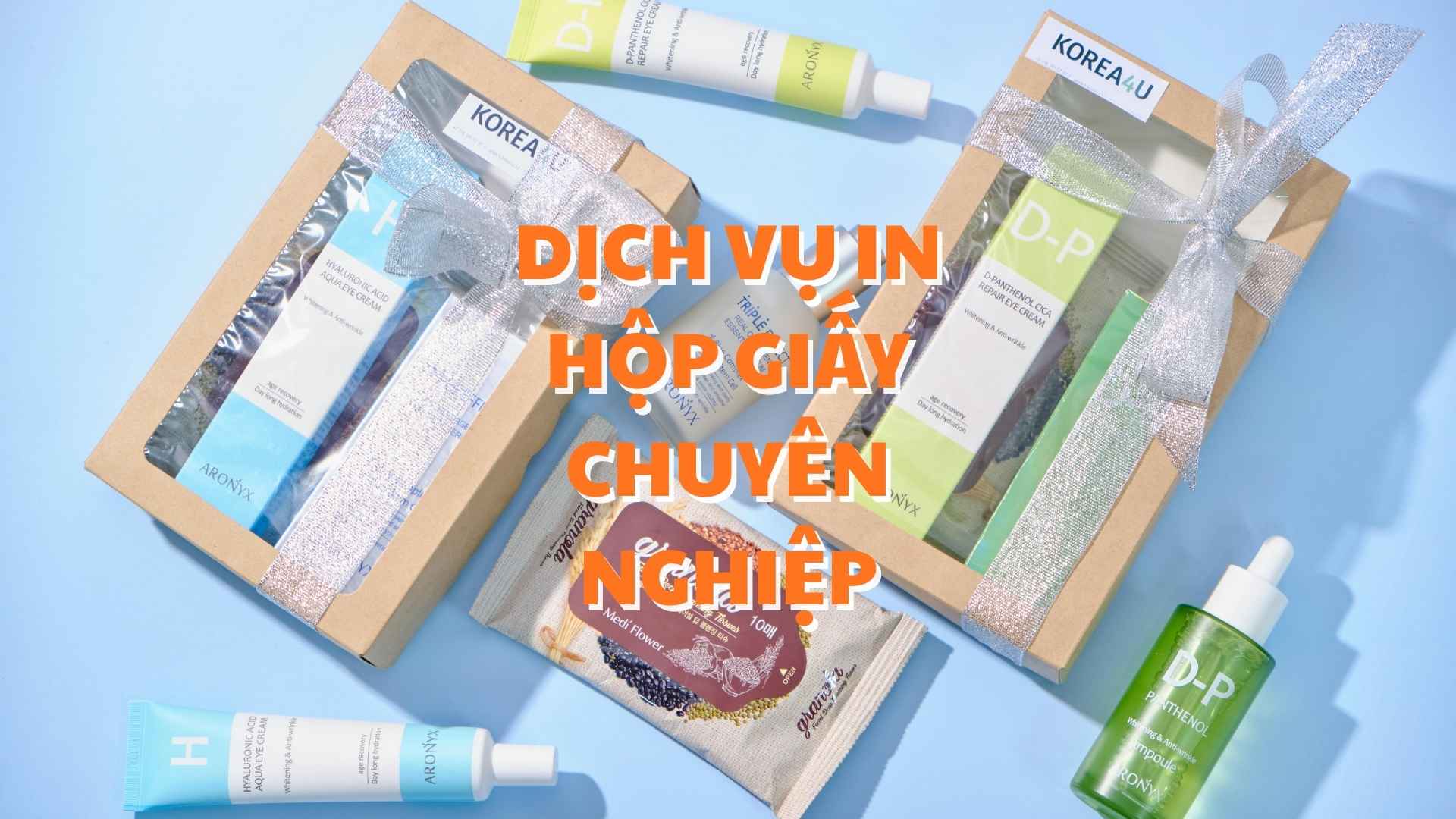 Dịch vụ in hộp giấy chuyên nghiệp đa dạng