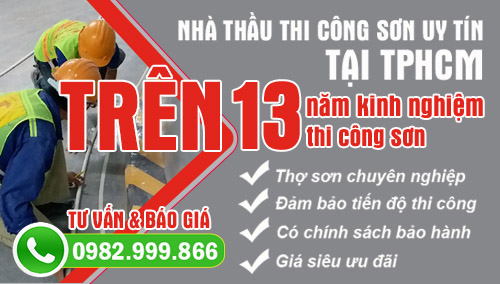 DỊCH VỤ THI CÔNG SƠN GIÁ RẺ &#8211; CHẤT LƯỢNG &#8211; UY TÍN