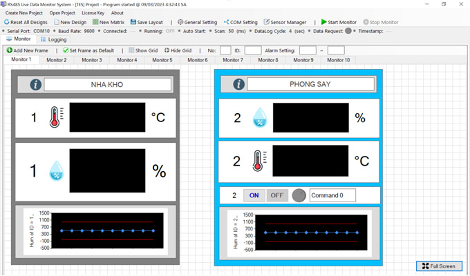 Thu thập dữ liệu nhiệt độ