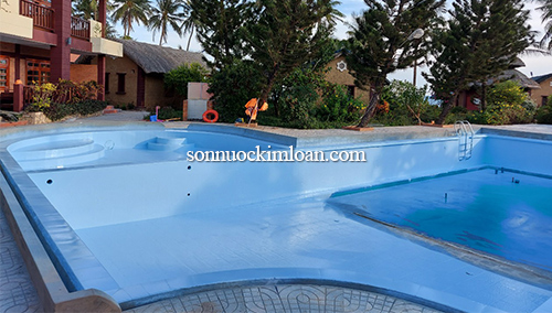 Sơn chống thấm bể bơi TpHCM