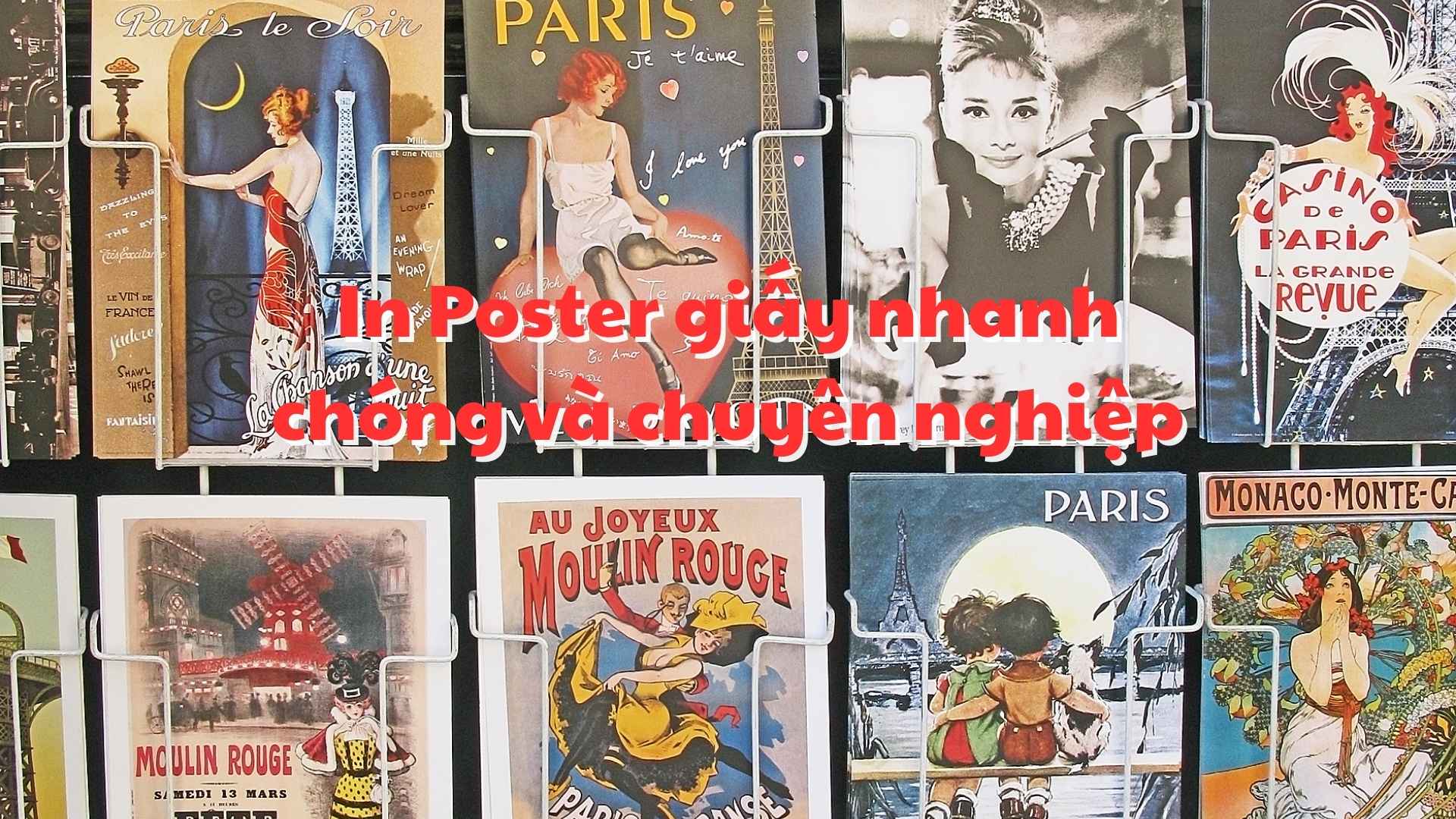 In Poster giấy nhanh chóng và chuyên nghiệp
