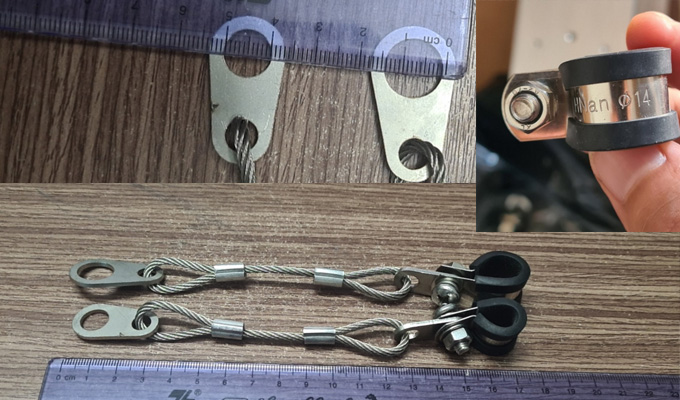 Kẹp khóa an toàn cho ống thủy lực