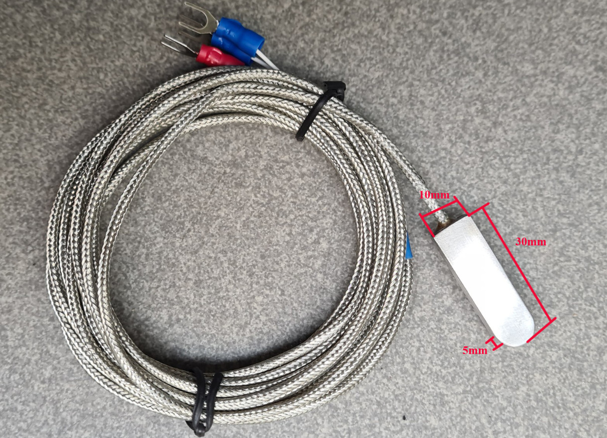 Kích Thước cảm biến đo nhiệt bề mặt