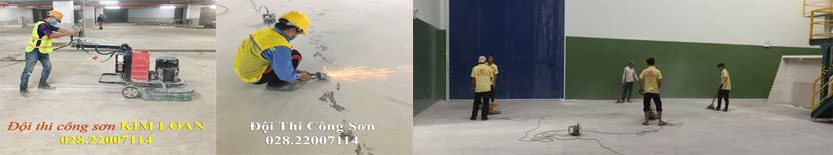 Sơn phủ epoxy KLC gốc nước- Sơn an toàn cho sàn nhà xưởng